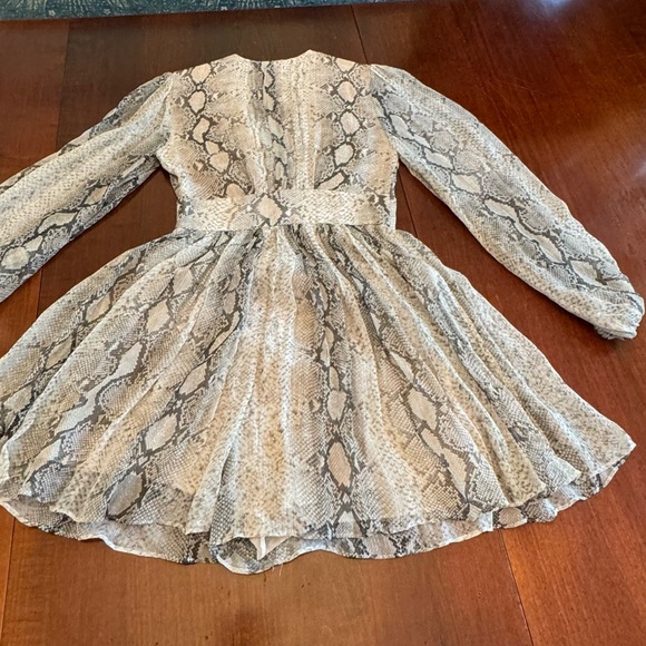 Zimmermann Corsage Snake Print Romper - Picture 6 of 7